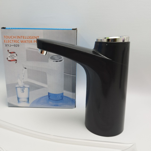 Автоматическая электрическая помпа для воды Electric Water Dispenser XY-800 / Водяная электропомпа беспроводная с USB зарядкой / Цвет МИКС